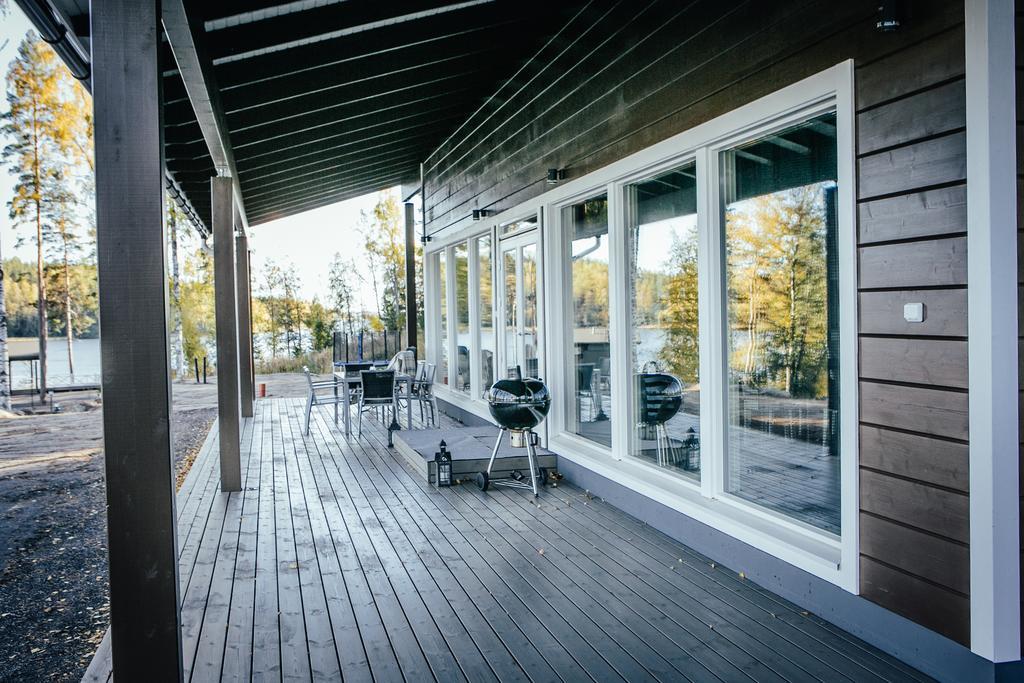 SleepWell Villa Hartola Kirkkola Exteriör bild