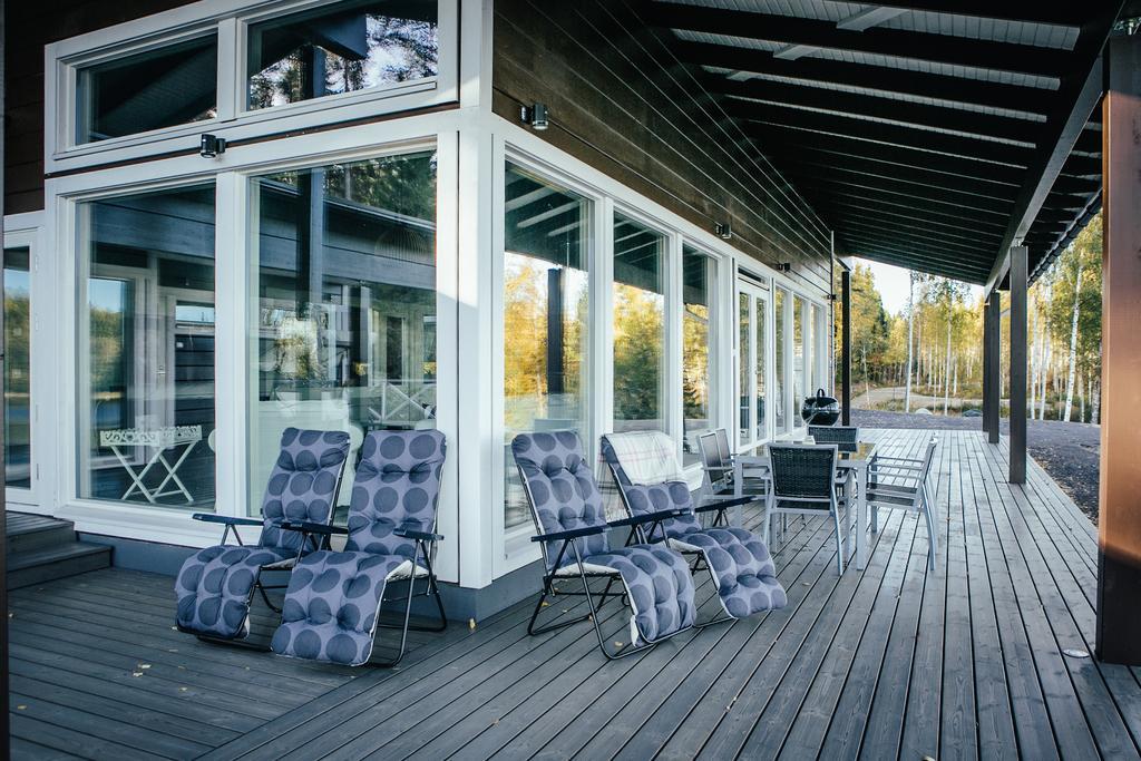 SleepWell Villa Hartola Kirkkola Exteriör bild